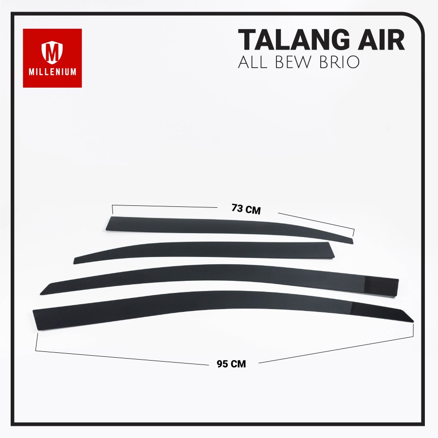 TALANG AIR PINTU MOBIL HONDA ALL NEW BRIO 2019 MODEL FLAT