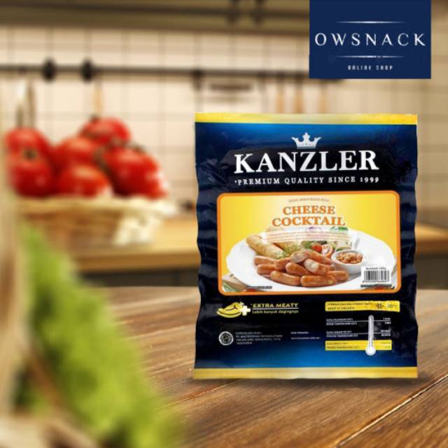 

KANZLER CHEESE COCKTAIL 500gr / 500 gr SOSIS AYAM