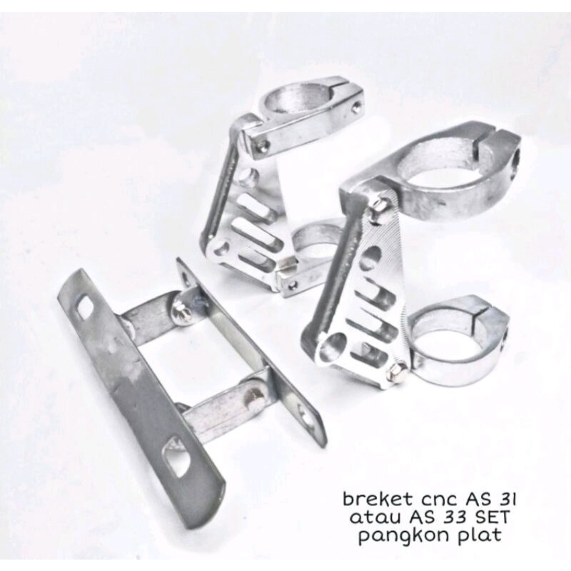 Kupingan lampu cnc plus Pangkon Plat pnp cb Gl megapro tiger