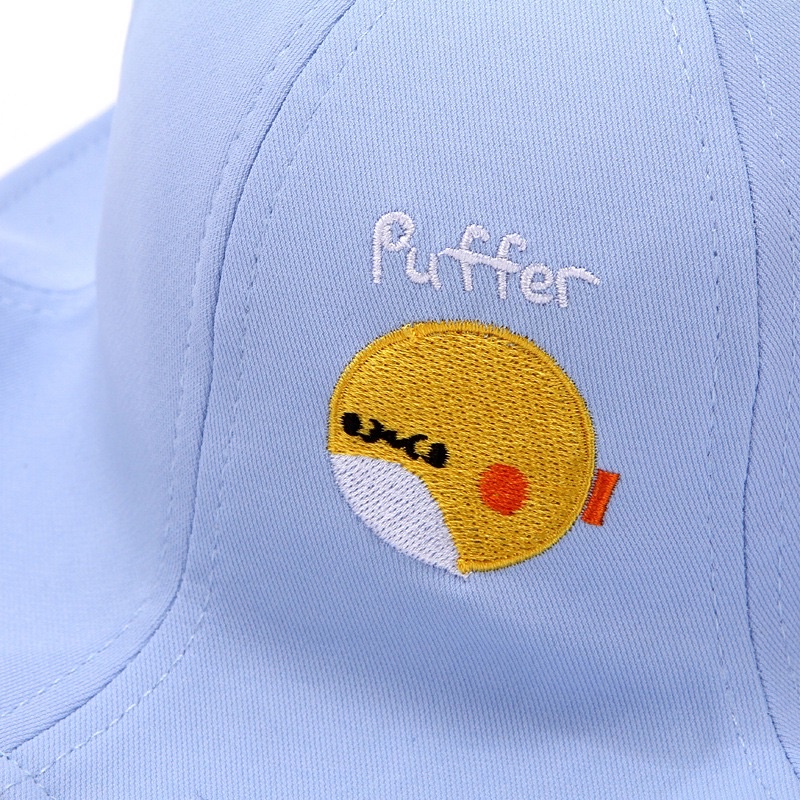 Topi Bucket Anak Bayi Model Ikan Puffer Import / baby hat