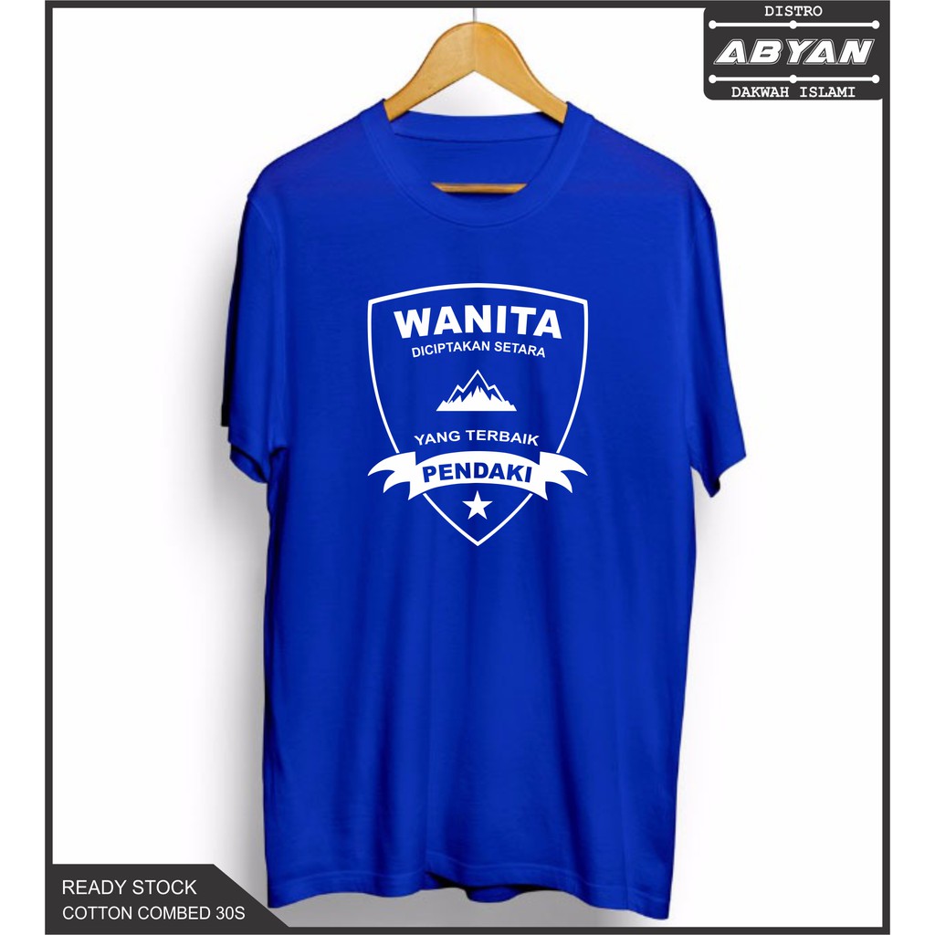 Kaos Distro Kaos Dakwah Kaos Gunung Kaos Wanita Kaos Cotton Combed 30S Premium