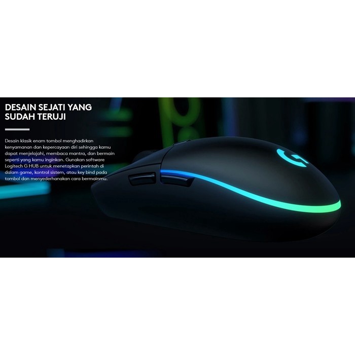 Mouse Gaming Logitech G102 Lightsync