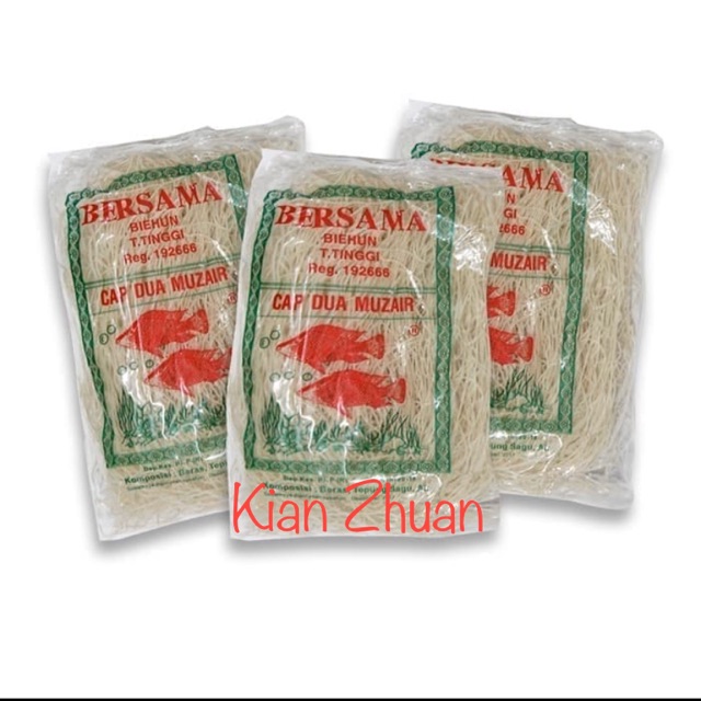 Bihun Dua Mujair / Bihun Medan / Bihun 2 Ikan Mujair 250gr