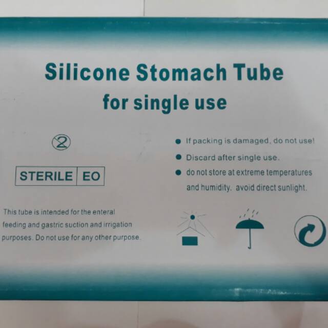 Jual Sale Selang Makan Ngt Silicone Naso Gastric Tube Merk Gatrix