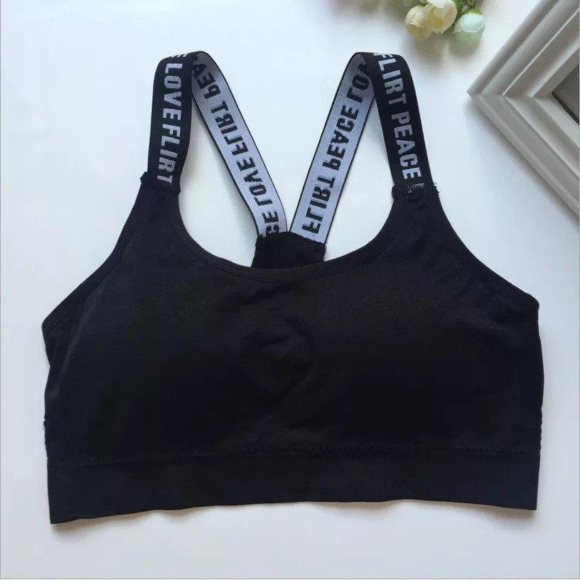 ❤️GTB❤️B010 Bra Sport Wanita Gym Fitness Senam olahrag  BH Bralette Tali Yoga Batam Import Murah cod