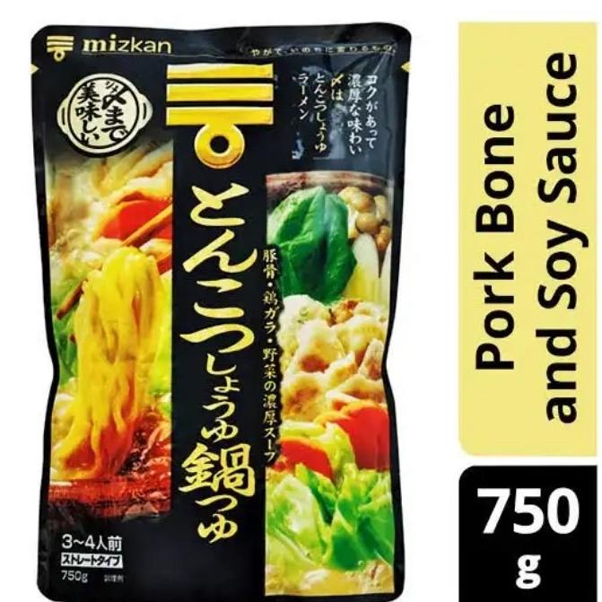 

`````````] Mizkan pork bone and soy sauce nabe Soup base for shabu shabu 750 gr