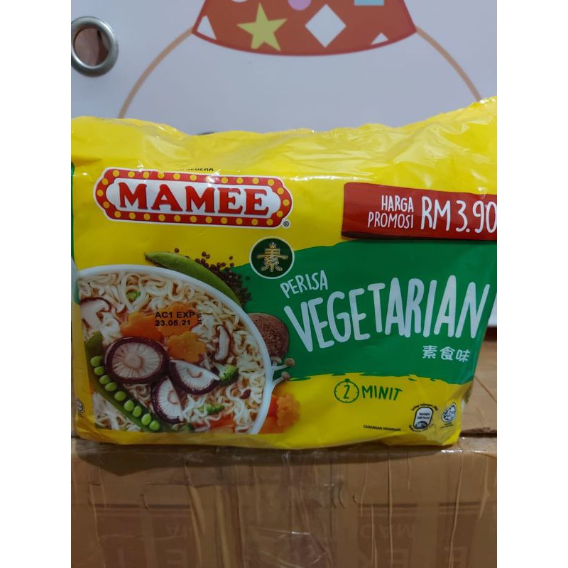 

Mamee mie Instant Vegetarian