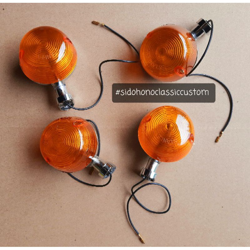 Sein reting honda CB cb100 cb125 standart set depan belakang