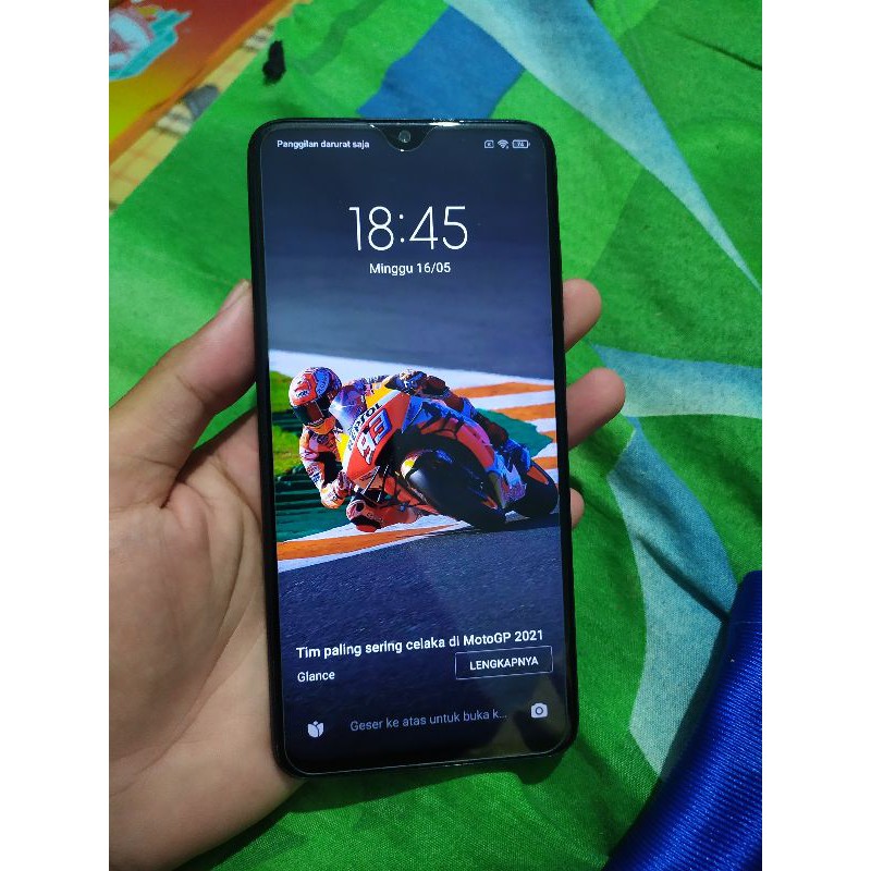 xiaomi redmi note 8 pro 6/128gb seken second bekas