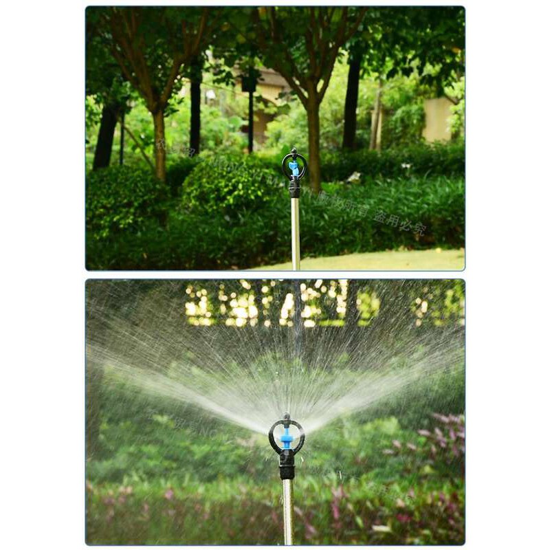 DN15 Sprinkler Irigasi Air Taman 360 Derajat Butterfly Sprinkler