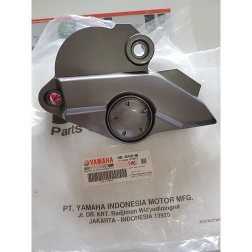 cover tutup gear, gir depan jupiter mx new asli yamaha