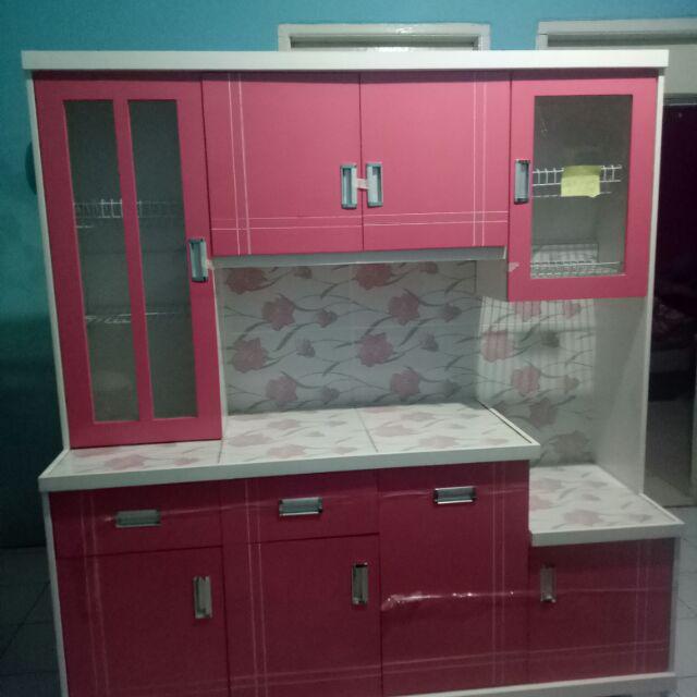 Lemari Dapur 4 Pintu Minimalis Eksklusif (ketebalan Bahan Full 15mm)