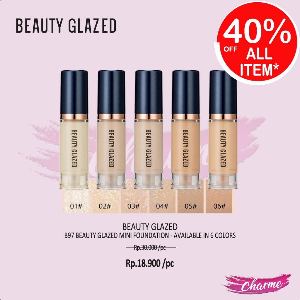 (READY &amp; ORI) Beauty Glazed Mini Foundation B97 B 97