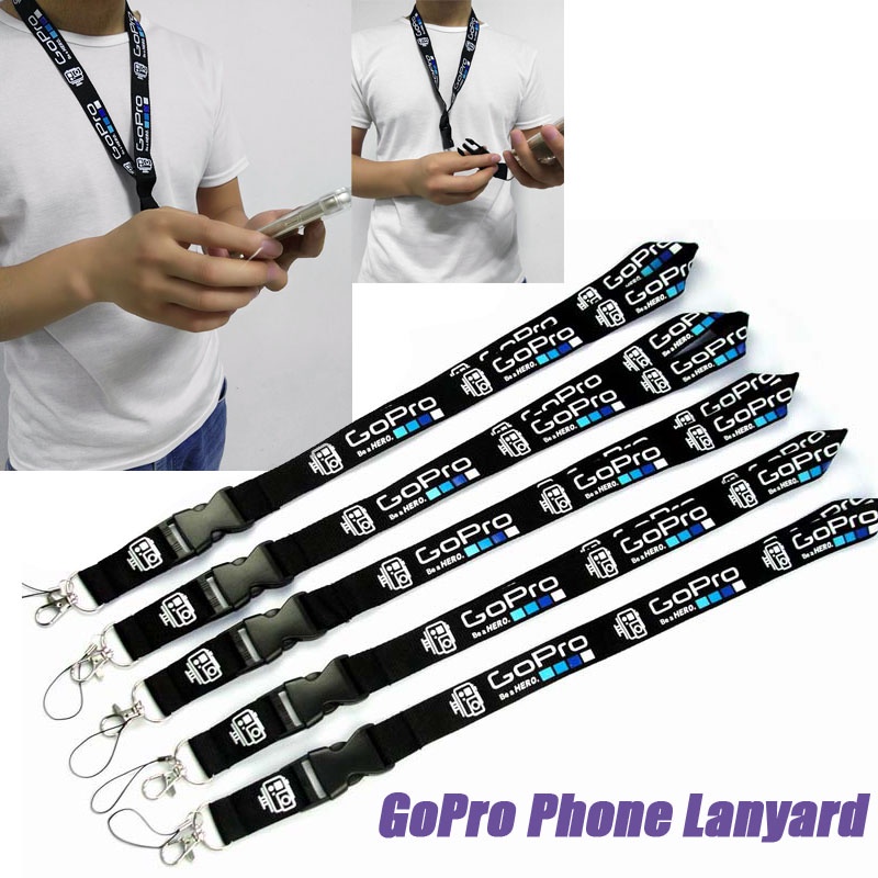 Tali Lanyard Leher Dengan Tombol Rilis Cepat Untuk Id Card Dan Gantungan Kunci