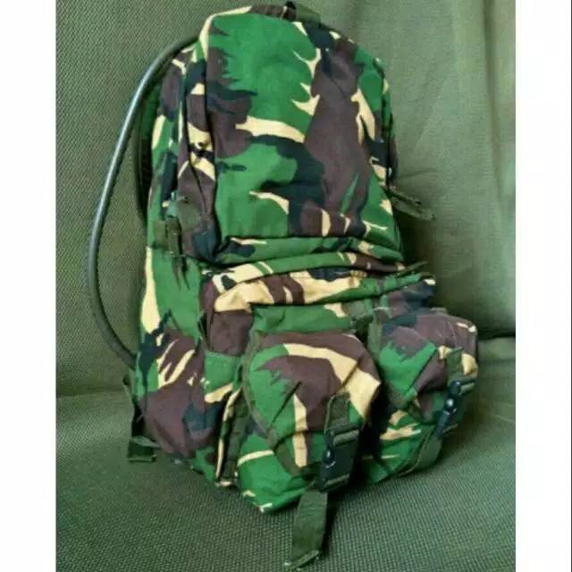 Tas punggung loreng jatah tugas aceh/asli pembagian tni-tas loreng jatah tni-ransel loreng jatah tni