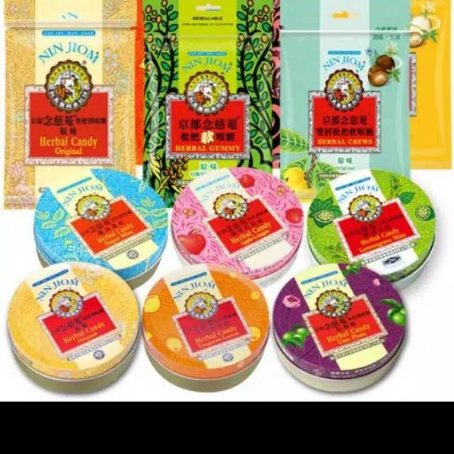 

Nin Jiom candy herbal/permen batuk ibu anak