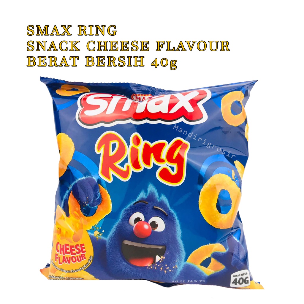 SANCK SMAX RING * SNACK  CHEESE FLAVOUR * 40g