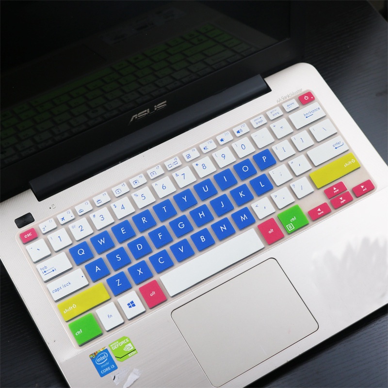 For 14 Inches ASUS S14 S406UA V406U Soft Ultra-thin Silicone Laptop Keyboard Cover Protector