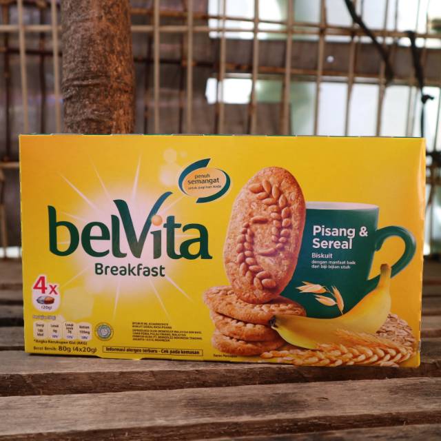 Belvita Breakfast 80 gr Pisang & Sereal