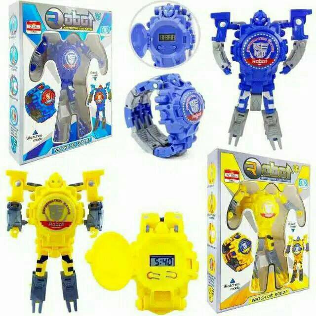 Jam Tanga Pria Anak Anak Robot  Unisex