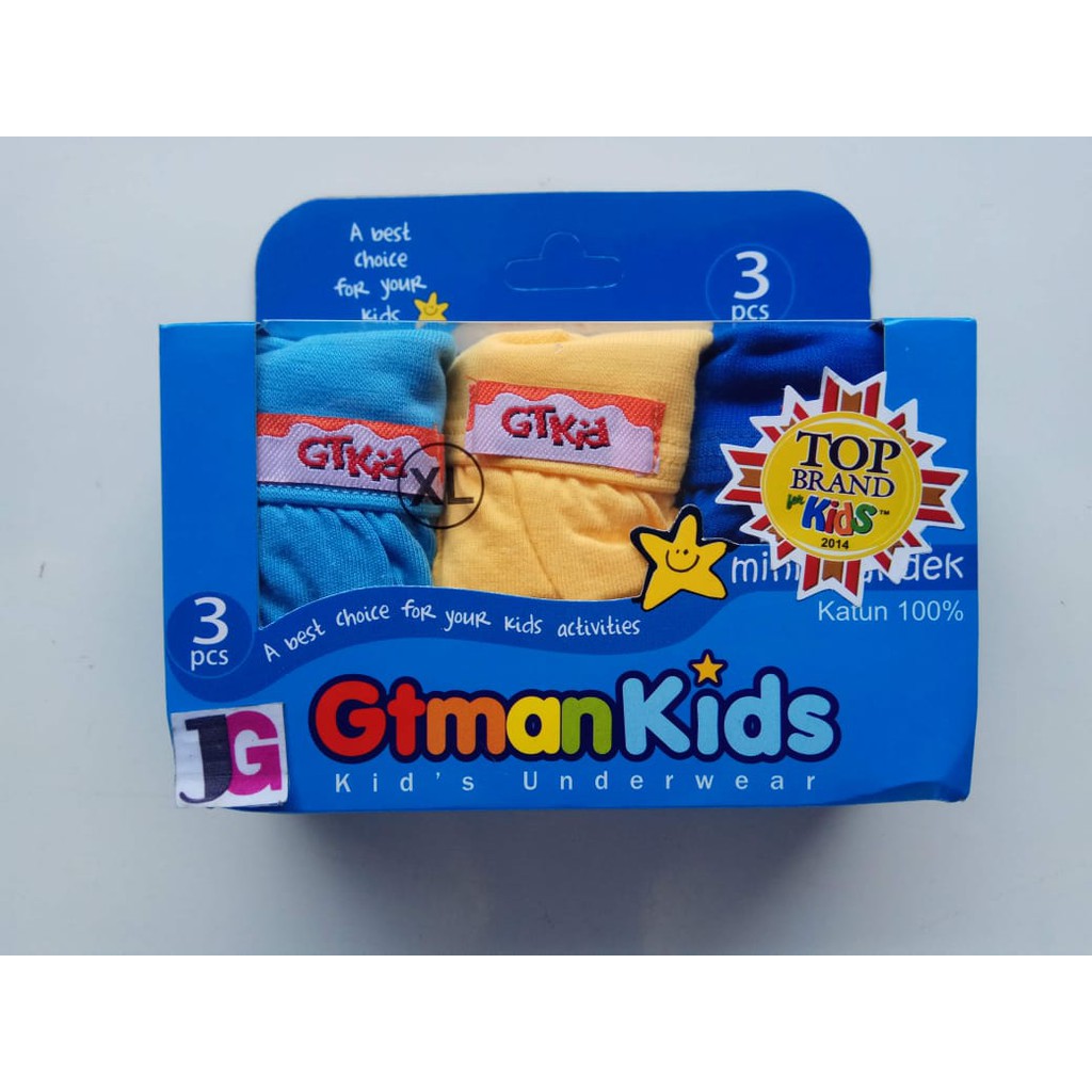 Celana dalam GT man Kids dus biru / Cd anak / Gt man / Murah