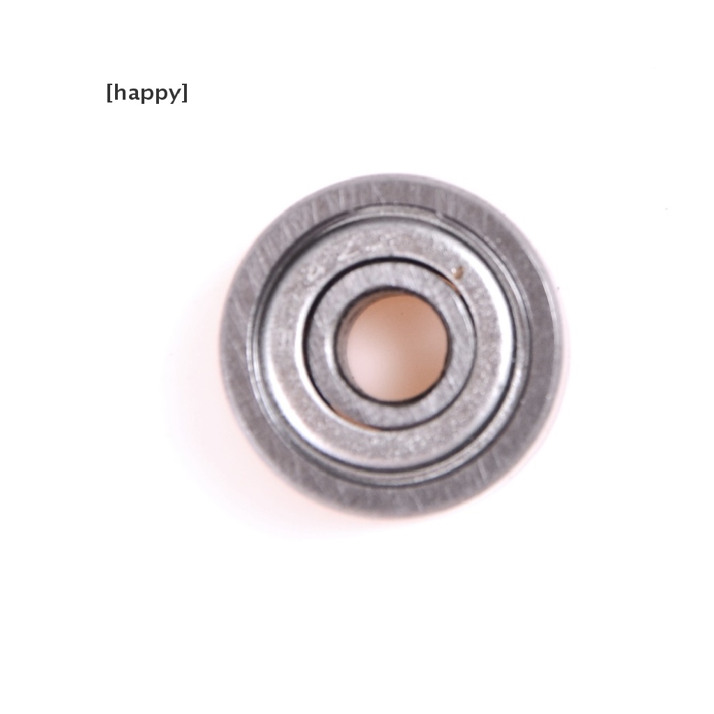 10pcs / Set 606zz Miniatur Bola Bearing Deep Groove Shielded Bahan Metal Ukuran 6x17 X 6mm