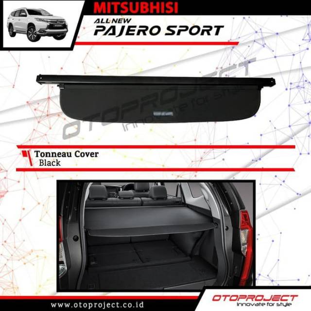 Tonue cover/ tatakan bagasi OEM all new Pajero sport