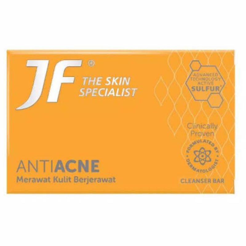 JF Sulfur Anti Acne 65g / Sabun Jerawat