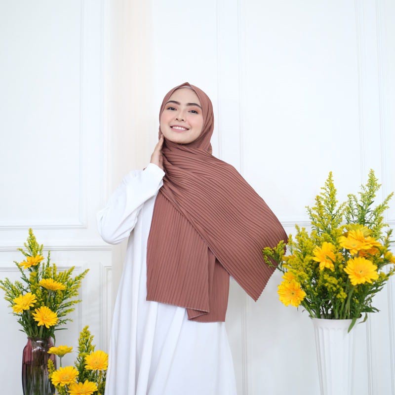 (Full Plisket Diamond) Pashmina Pasmina Plisket Lidi Premium/ Fatin Jilbab Pasmina Pusatgrosir_solo-6