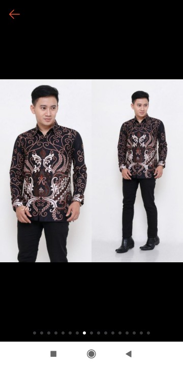 Batik Cowok Kualitas Original Model Regulare Kualitas Setara Mall Asli Luigi Batani Lb