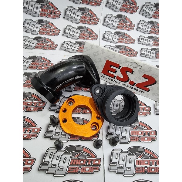 es2 racing intake mio matic pwk pe 28 karbu matik sporty smile bpro original bebek putar manifold ma