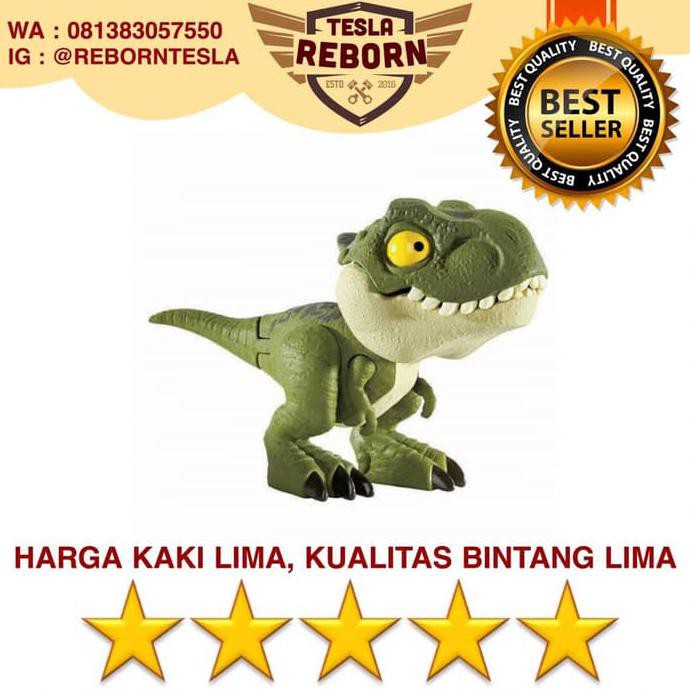 TERMURAH LEGO FIGURES☻ SNAP SQUAD JURASSIC WORLD - TYRANNOSAURUS REX WAVE 2 EKONOMIS