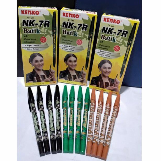 

Pen Kenko NK-7R dots, NK-7, NK-7R batik Ayu Ting Ting
