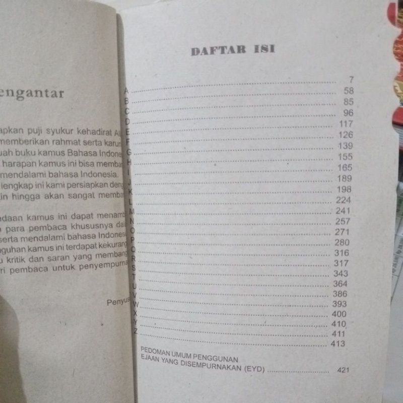 Buku Kamus Lengkap Bahasa Indonesia Terbaru Polos (10×15cm)