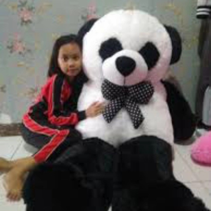 Boneka Panda Super Jumbo 1.5 meter / Boneka Beruang Teddy Bear 150cm