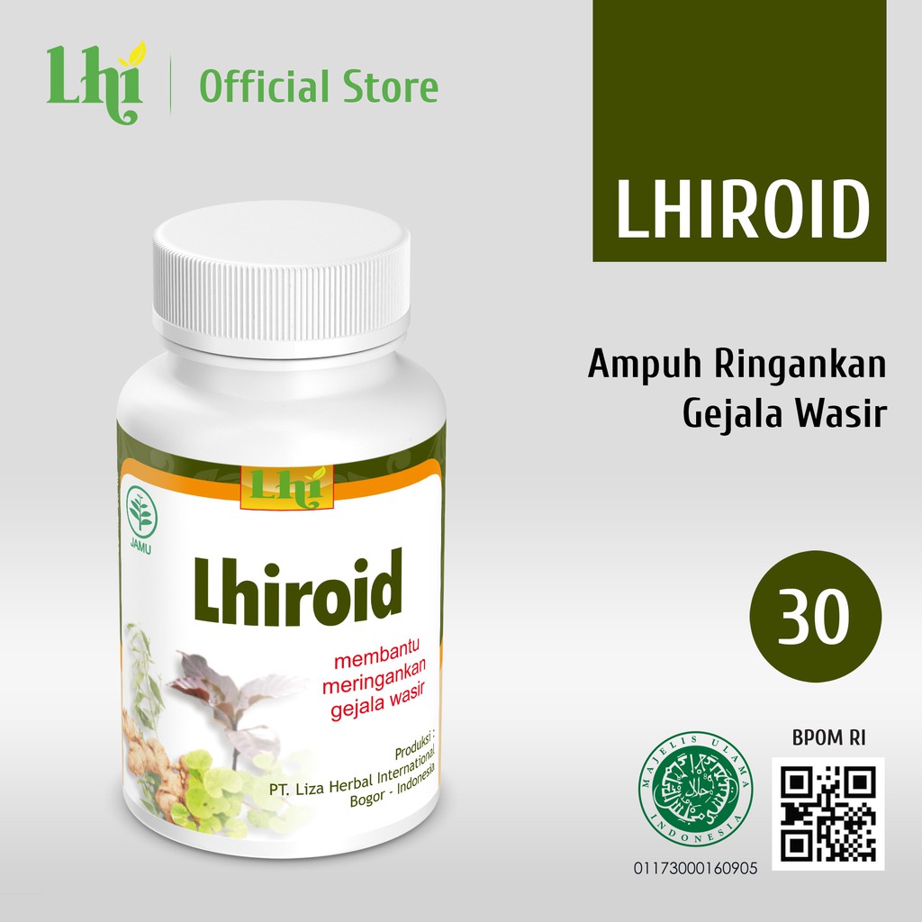 

Lhiroid Liza Herbal untuk Wasir