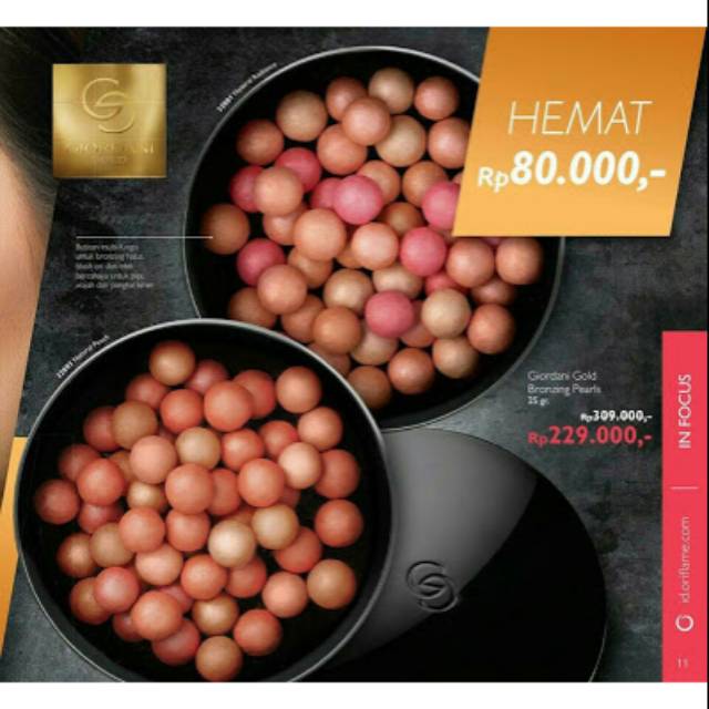 Giordani gold Bronzing Pearl (paket Mirna )