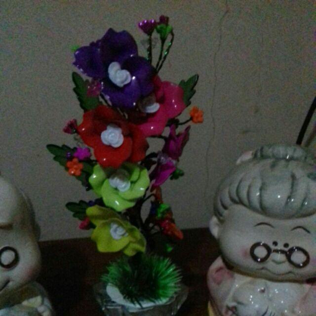 Pajangan Bunga Hias Akrilik D Rainbow Dekorasi Akrilik