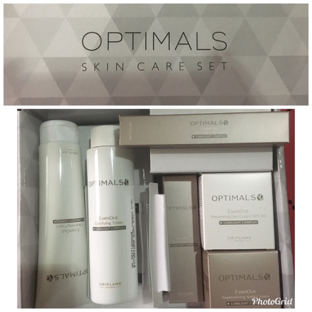 Skincare optimals even out