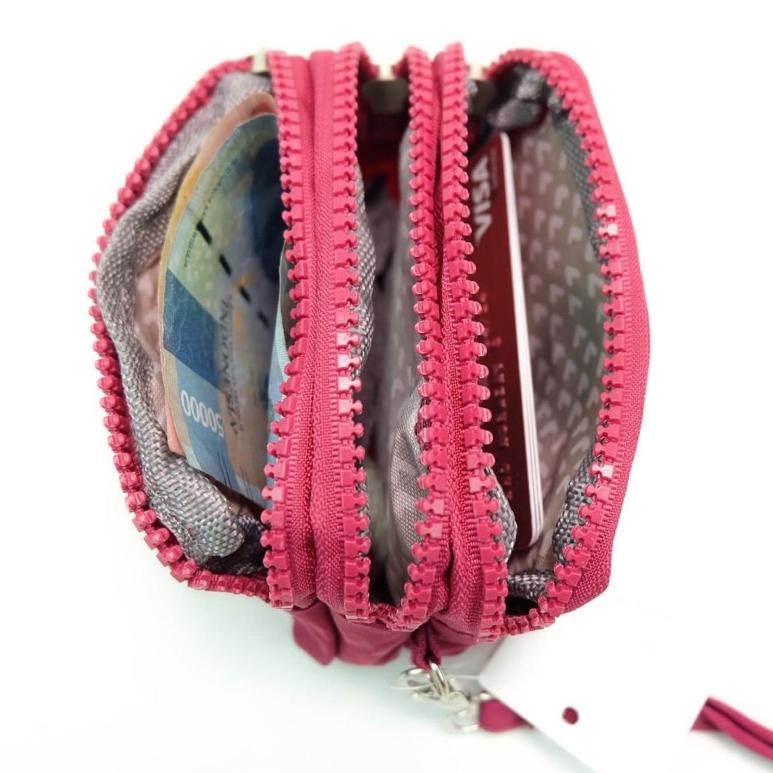 Dompet koin kipling kecil 3 sleting import –ATF.11Au22ᴾ