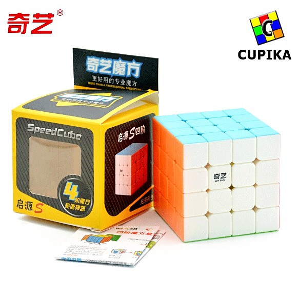 Rubik 4x4 Qy Qiyi Qiyuan STICKERLESS speed