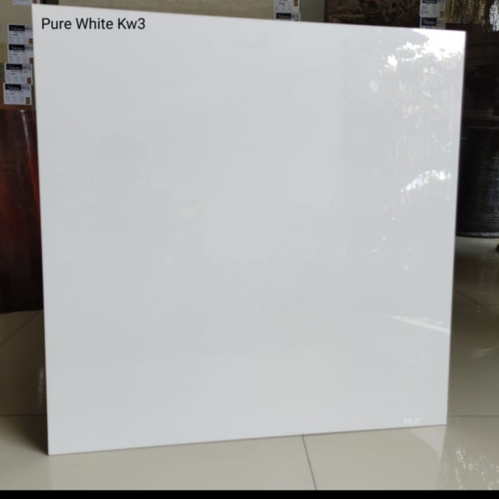 granit lantai pure white 60x60 porcelen kw 3