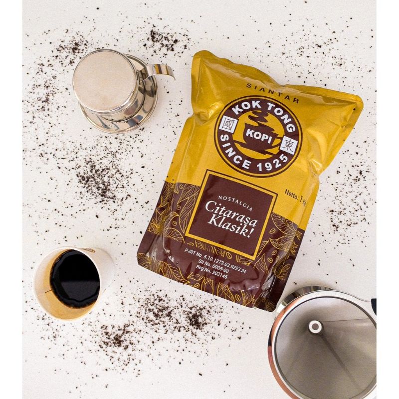

KOK TONG KOPI PREMIUM 1KG ORIGINAL KOPI KHAS SIANTAR