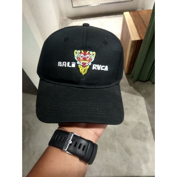 TOPI RVCA ORIGINAL BALI IDOL SNAPBACK