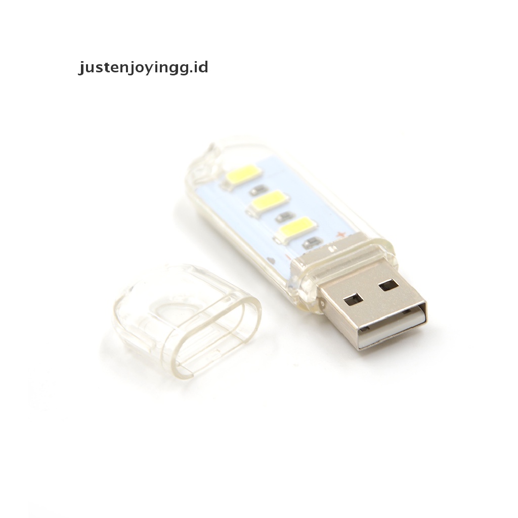 / / Justenjoyingg.id / Lampu Bohlam LED Mini USB Untuk Camping / Membaca / Laptop / Komputer