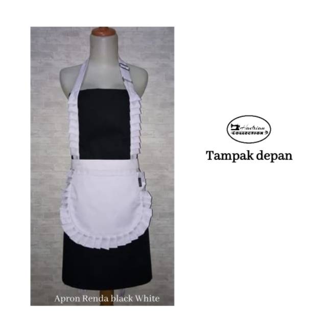 Celemek / Apron Renda Kombinasi