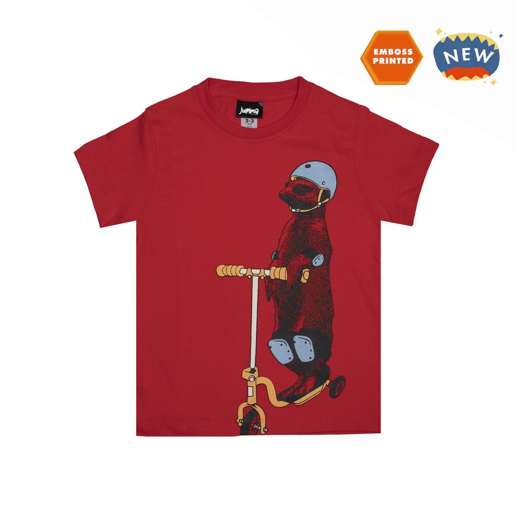 

Jummakids Scoot On Printed Tshirt Anak