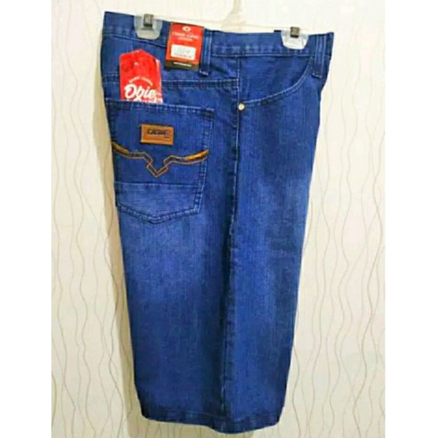 Jeans Jendek Pria Celana Denim Pendek Pria Terlaris Celana Jeans Standar Dibawah Lutut Celana Pendek Pria Celana Pendek Jeans Pria Reguler Bahan Tebal Bagus