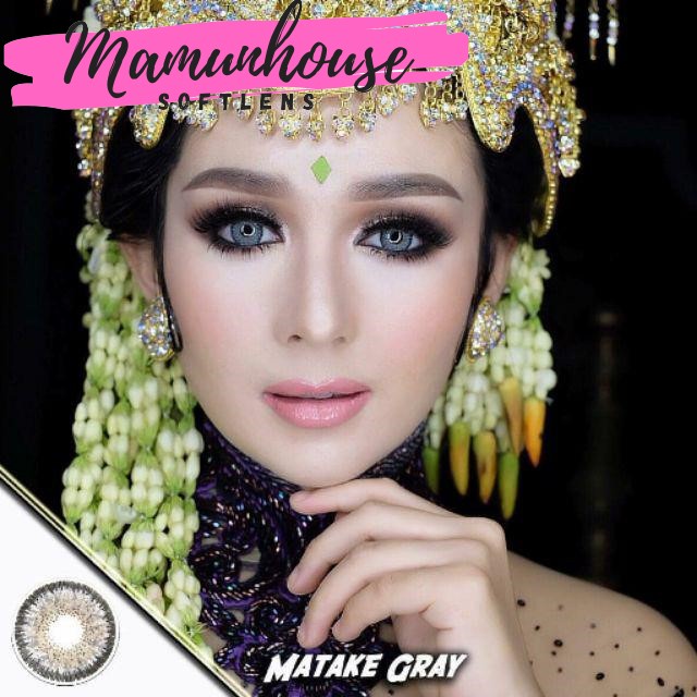 ORIGINAL Softlens MATAKE imatake Brown grey blue green pengantin wedding EOS softlens softlenses