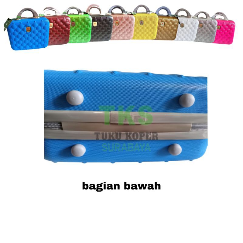mini koper gn beauty case koper makeup size 14inch premium quality